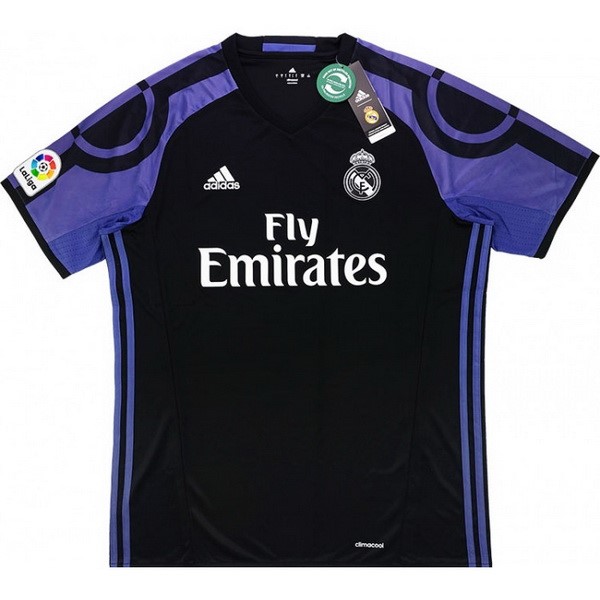 Tailandia Camiseta Real Madrid 3rd Retro 2016 2017 Negro